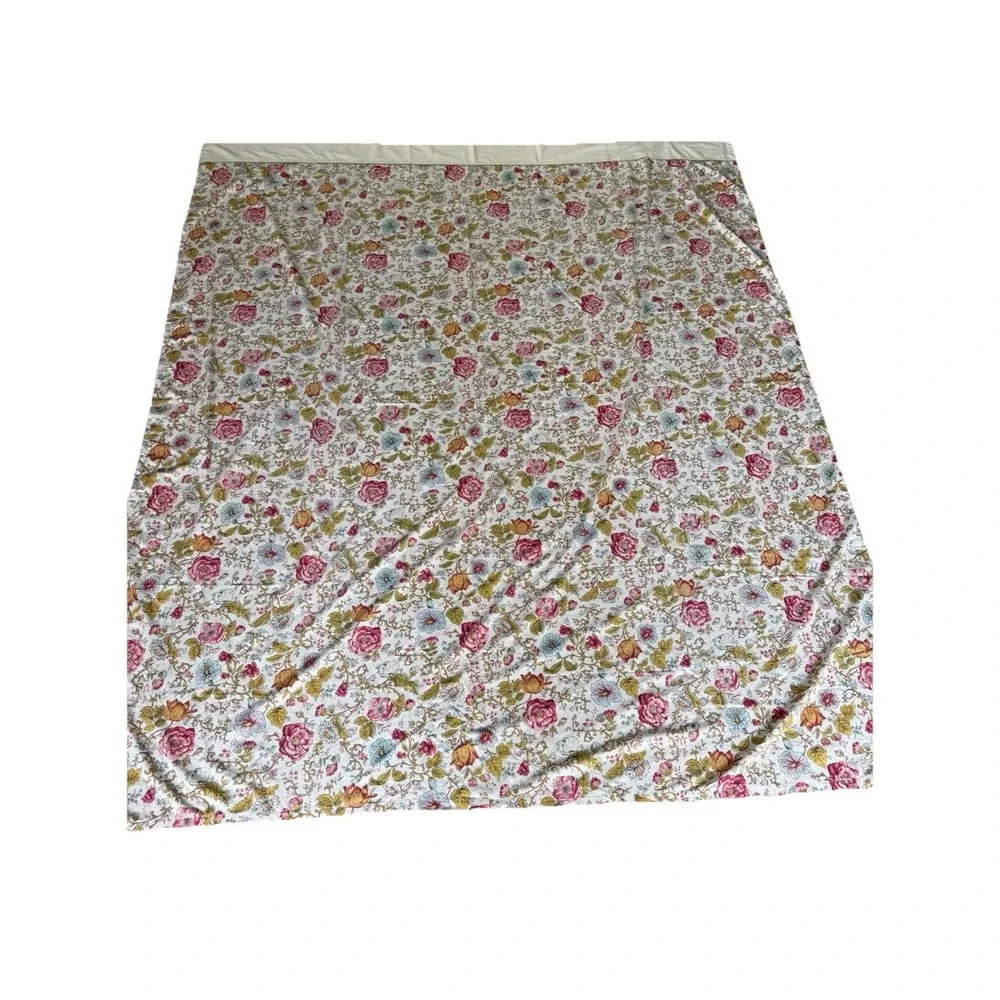 Vintage Springmaid  Twin Flat  Sheets Floral Lot Of 4 -80x90 Made In‎ USA